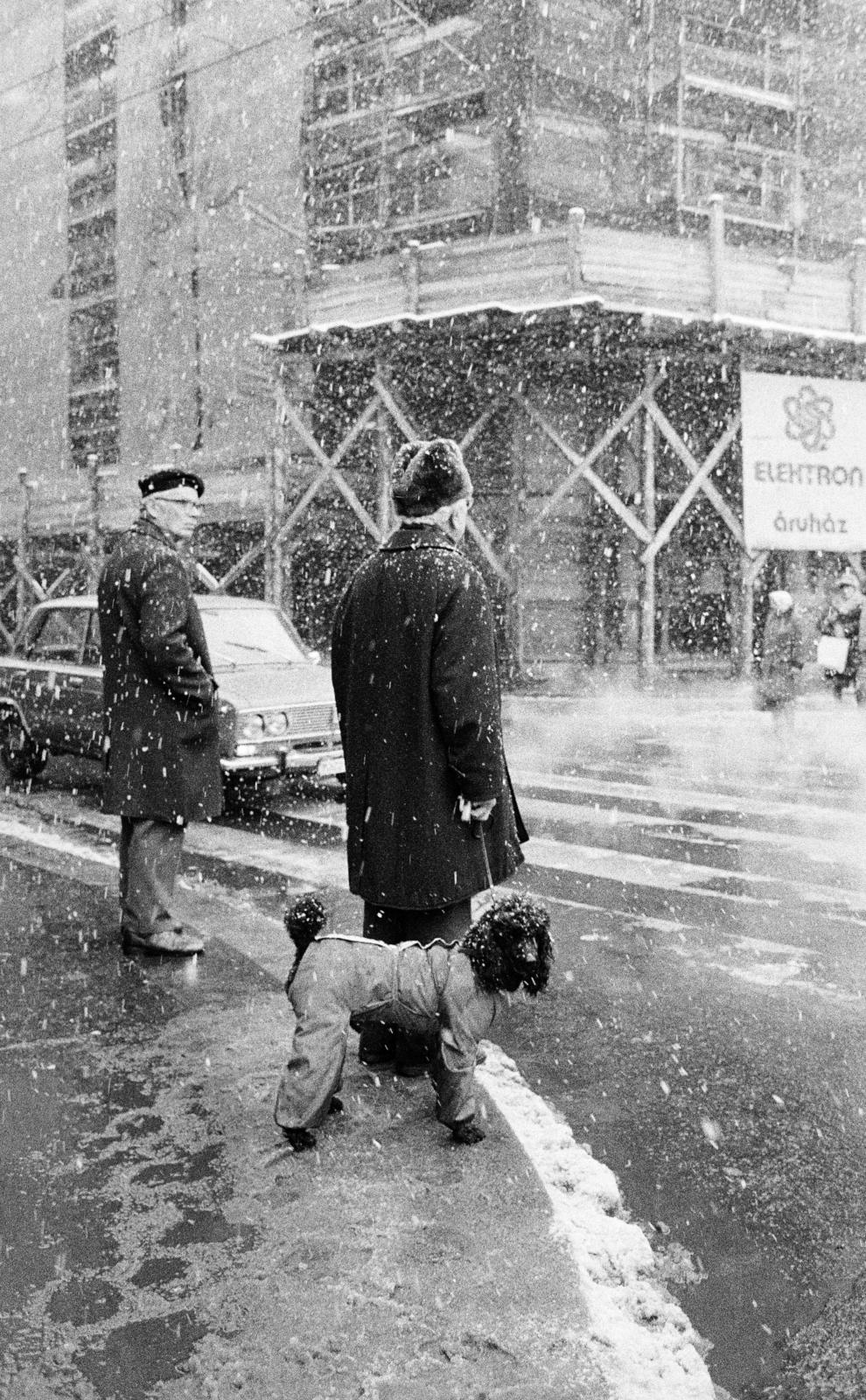 Magyarország, Budapest VI., Nagymező utca és Bajcsy-Zsilinszky út sarok., 1982, Prohászka Imre, Best of, Budapest, Fortepan #288969