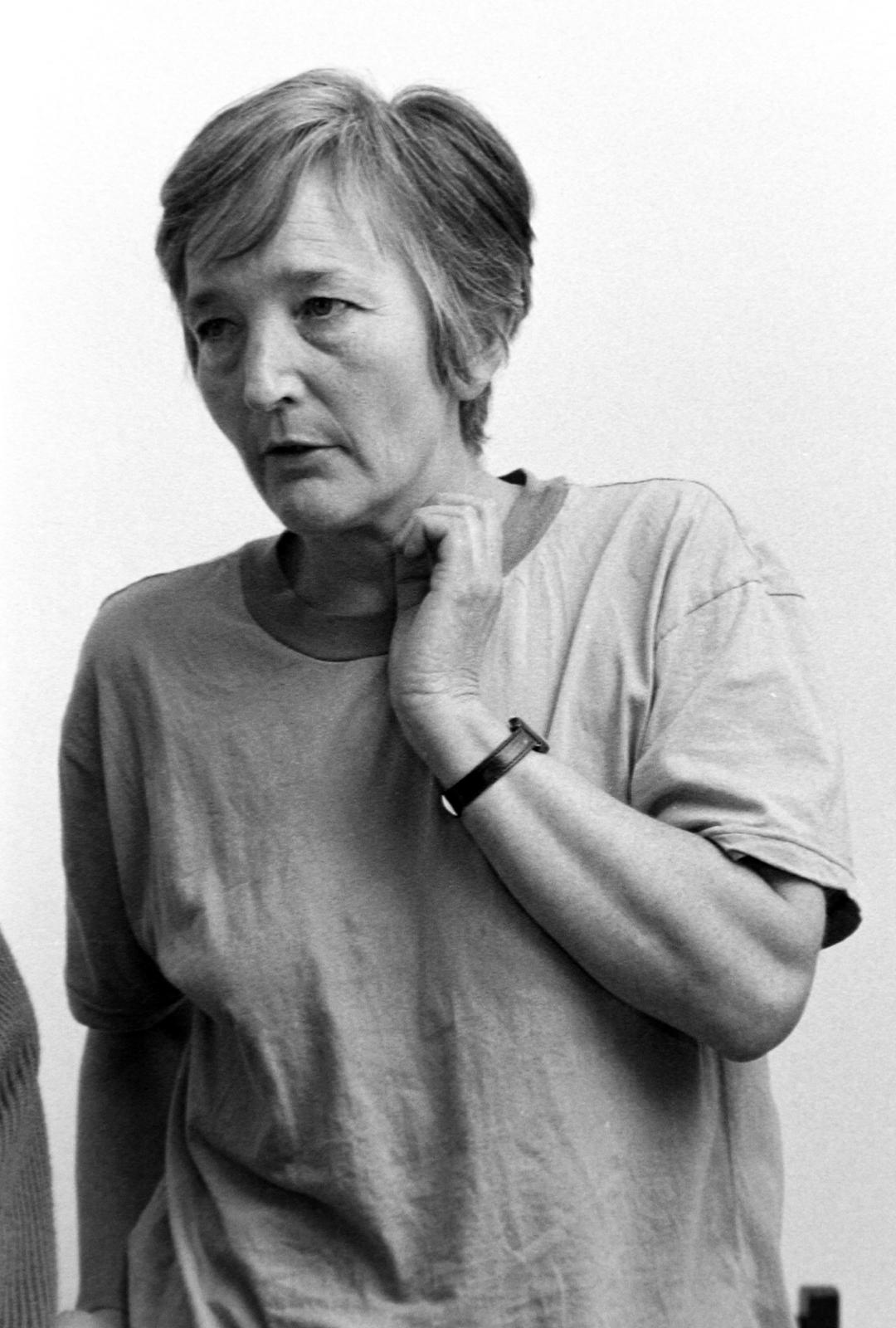 Hungary, Solt Ottilia szociológus, politikus, országgyűlési képviselő., 1990, Prohászka Imre, Fortepan #289331