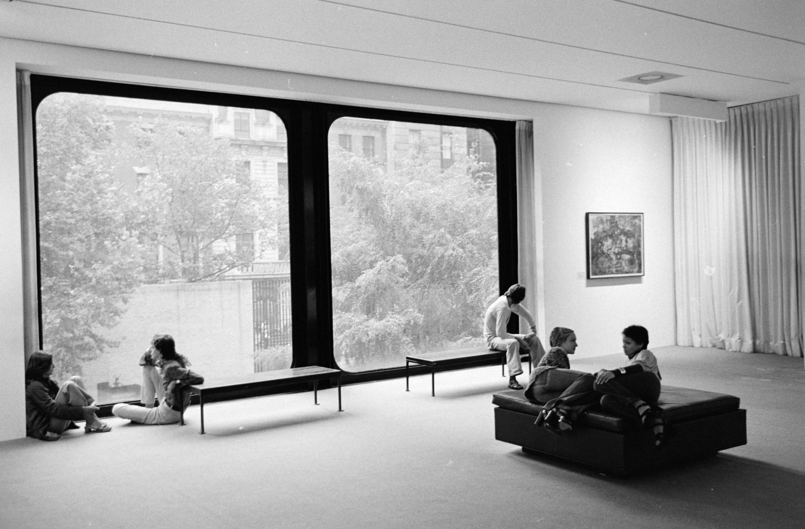 USA, New York, West 53 Street 11., Modern Művészetek Múzeuma (Museum of Modern Art / MoMA)., 1974, Bencseky Mátyás, modern architecture, Best of, Fortepan #289438