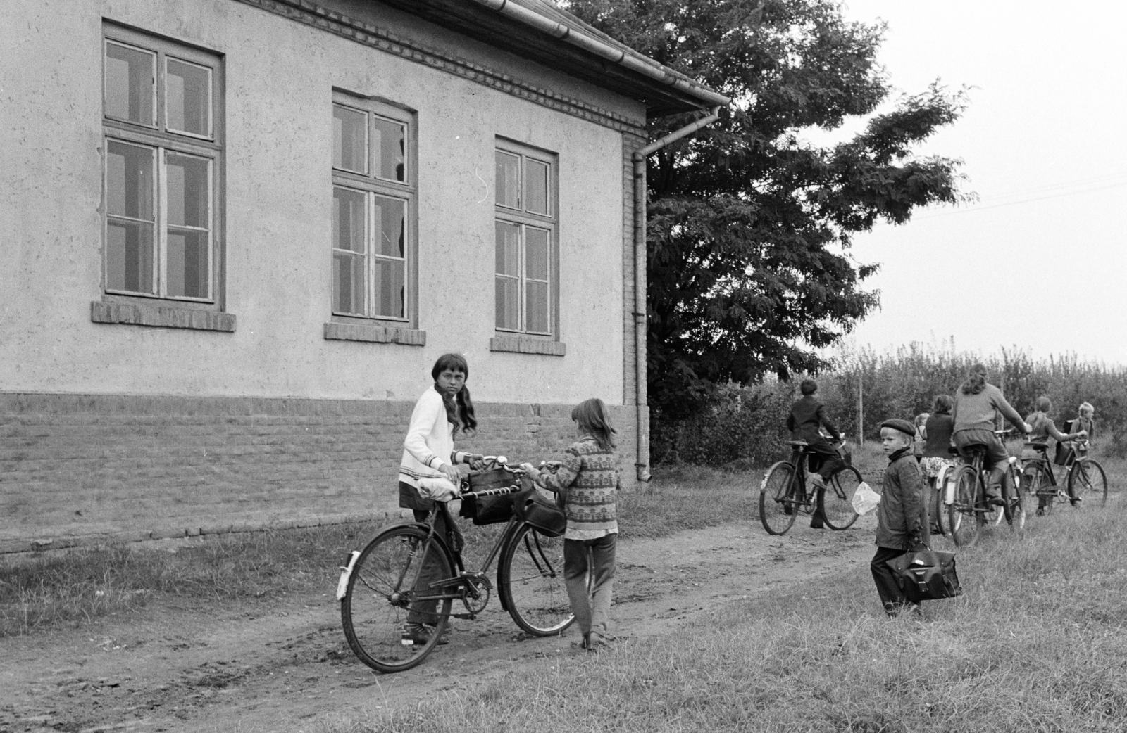 1971, Bencseky Mátyás, bicycle, Fortepan #289540