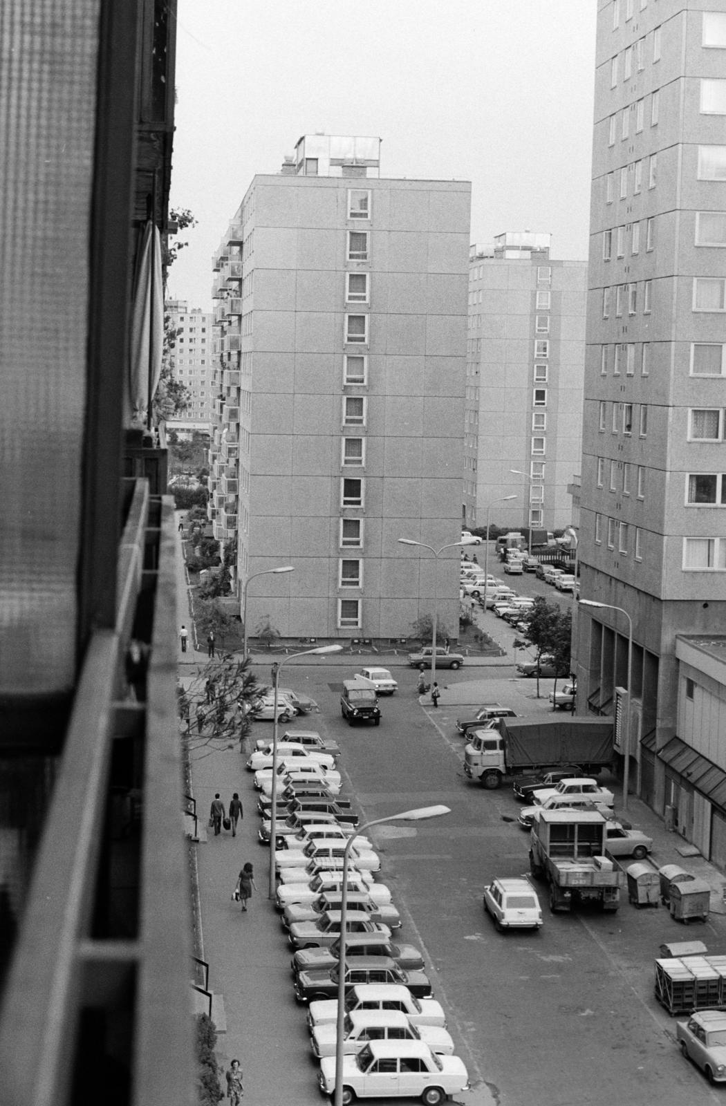 Magyarország, Újpalota, Budapest XV., kilátás a Zsókavár utca 12. számú házból., 1978, Bencseky Mátyás, Budapest, Fortepan #289603