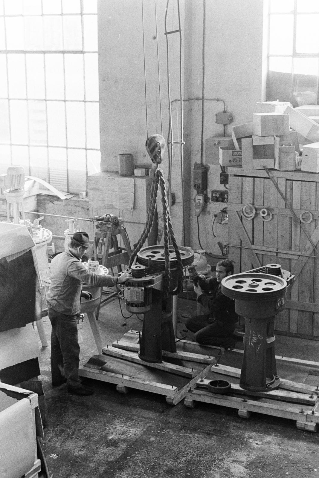1971, Bencseky Mátyás, műhely, munkagép, Fortepan #289729