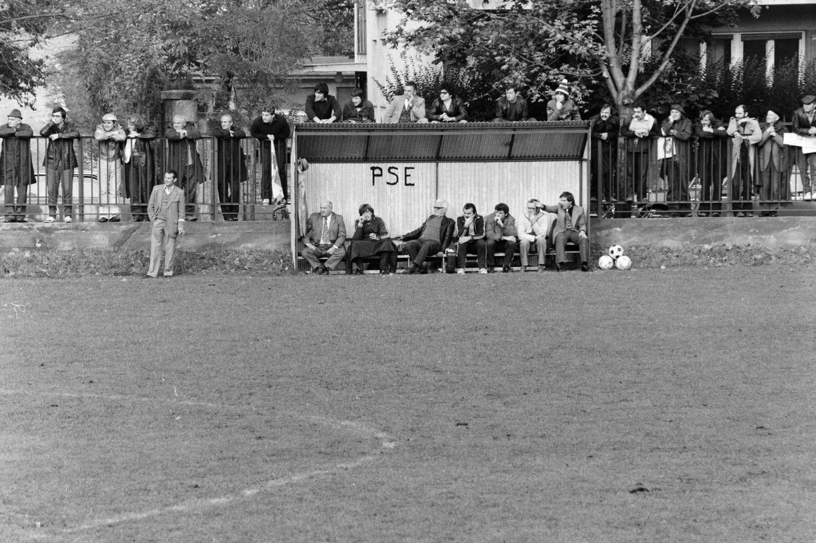 Magyarország, Budapest II., Pasaréti út, Pénzügyőr pálya., 1979, Bencseky Mátyás, Budapest, Fortepan #289768