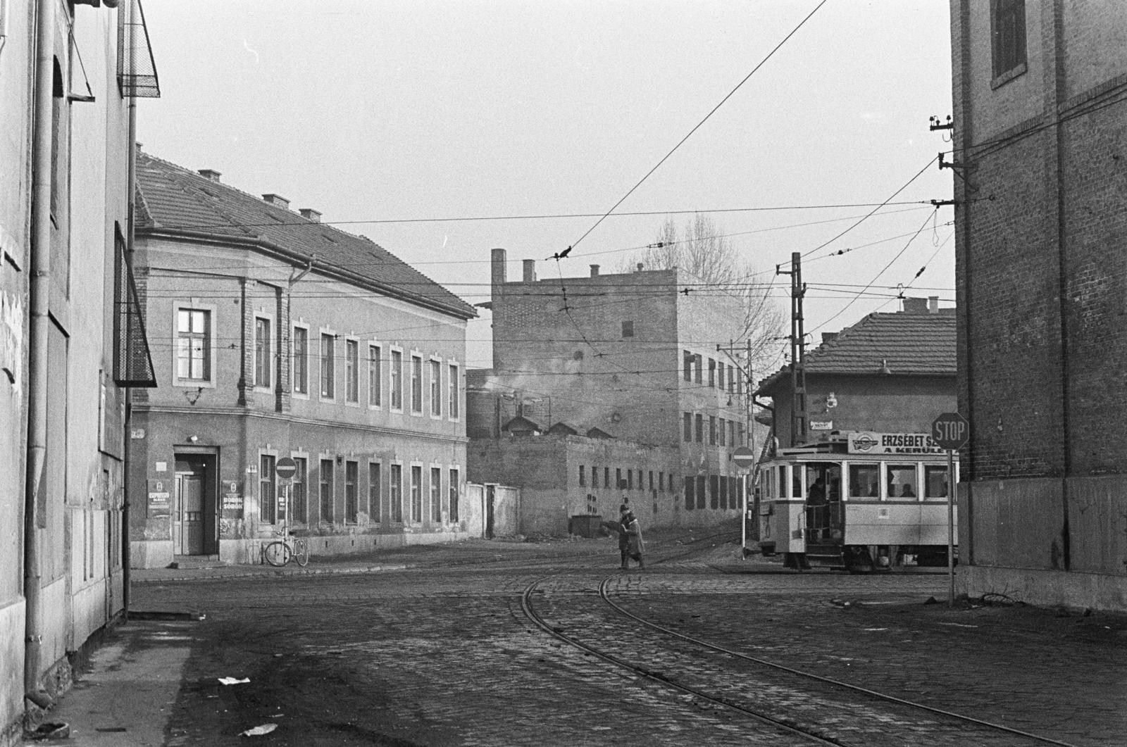 Magyarország, Budapest IV., Zsilip utca a Váci úti kereszteződésnél., 1969, Bencseky Mátyás, Best of, Budapest, Fortepan #289811