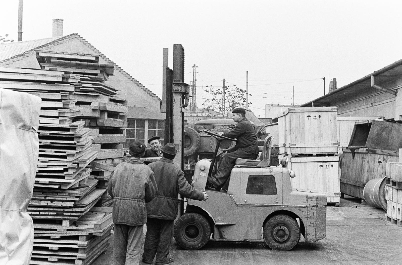 1970, Bencseky Mátyás, trolley, Fortepan #289850