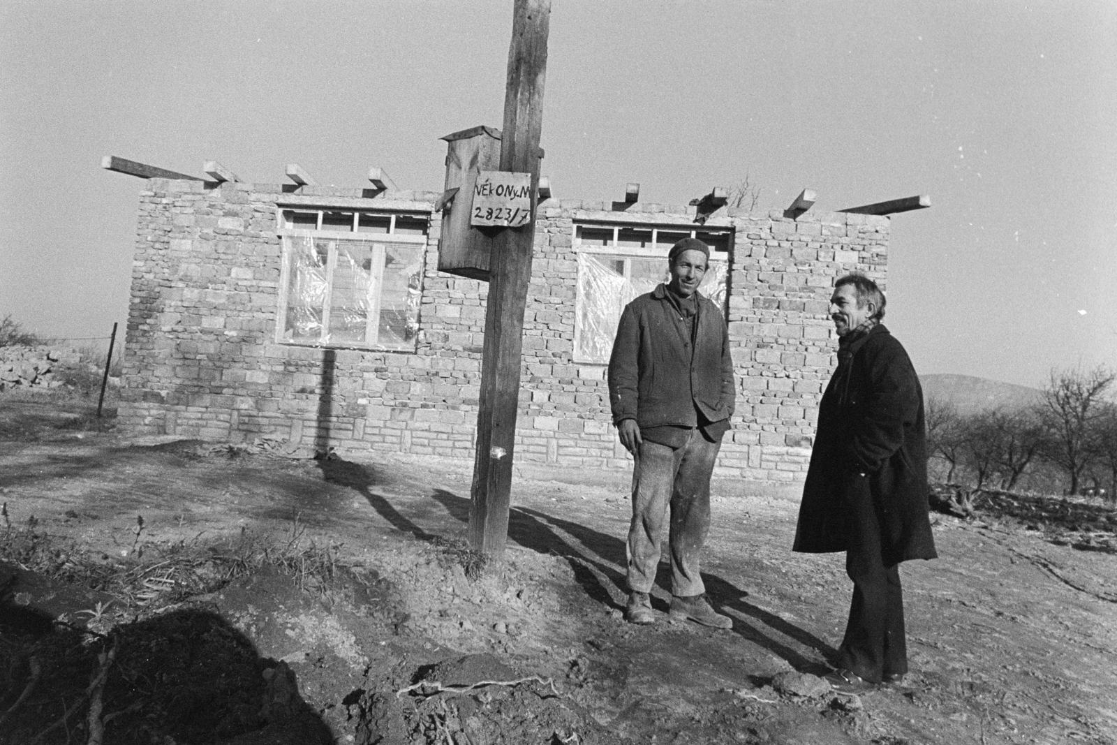 1971, Bencseky Mátyás, beam, construction, house, Fortepan #289854