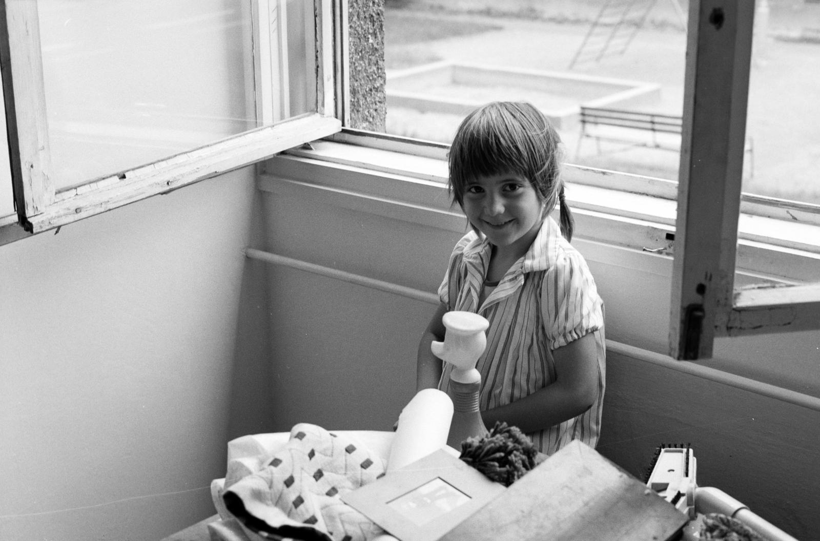 1972, Bencseky Mátyás, girl, Fortepan #289874