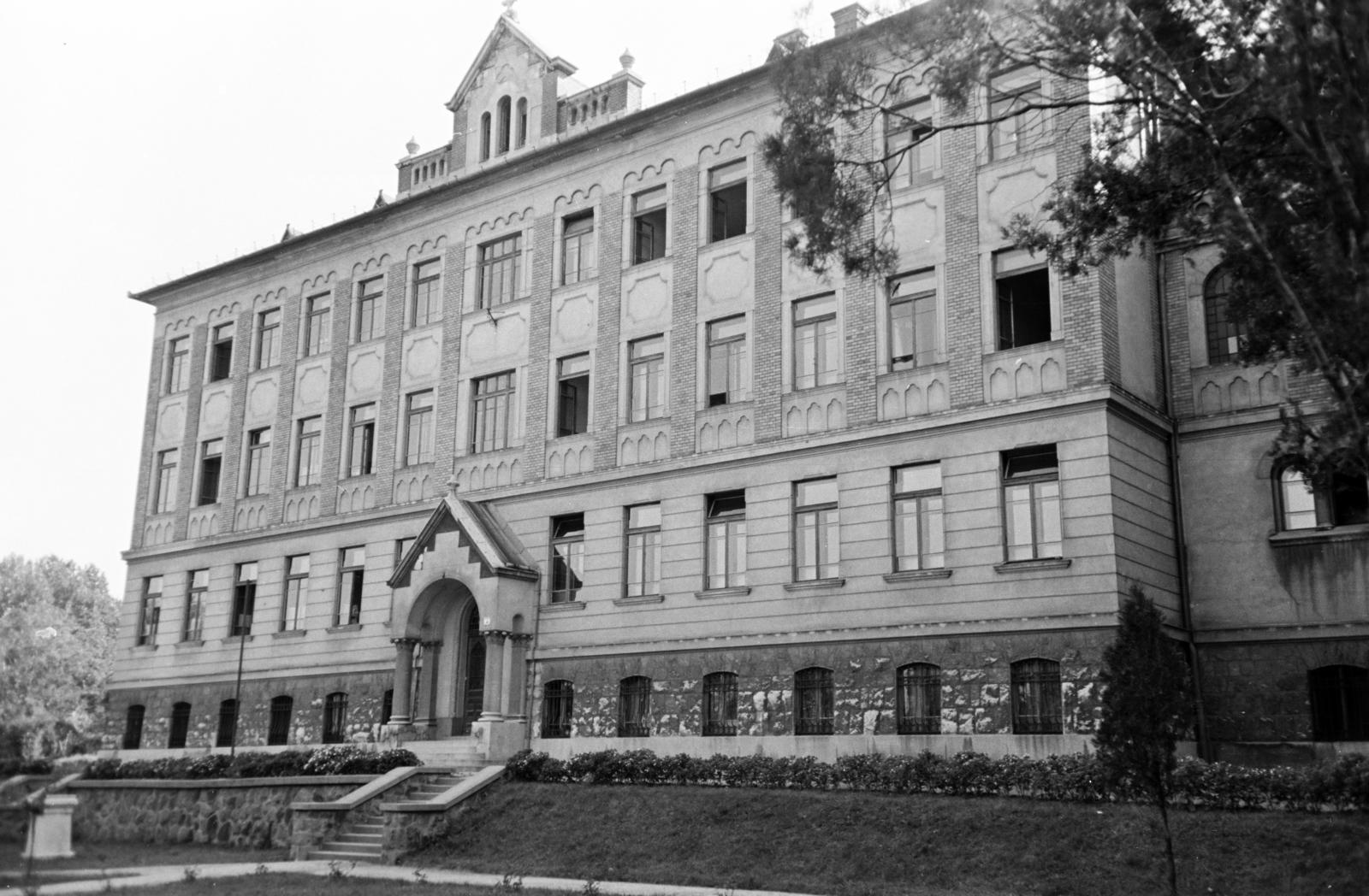 Magyarország, Budapest XII., Zugliget, Szarvas Gábor út 50., Szilágyi Erzsébet általános iskola / Szilágyi Erzsébet Gyermek- és Ifjúsági Otthon (később Congregatio Jesu Idősek Otthona)., 1961, Hegyvidéki Helytörténeti Gyűjtemény, Budapest, Fortepan #290298