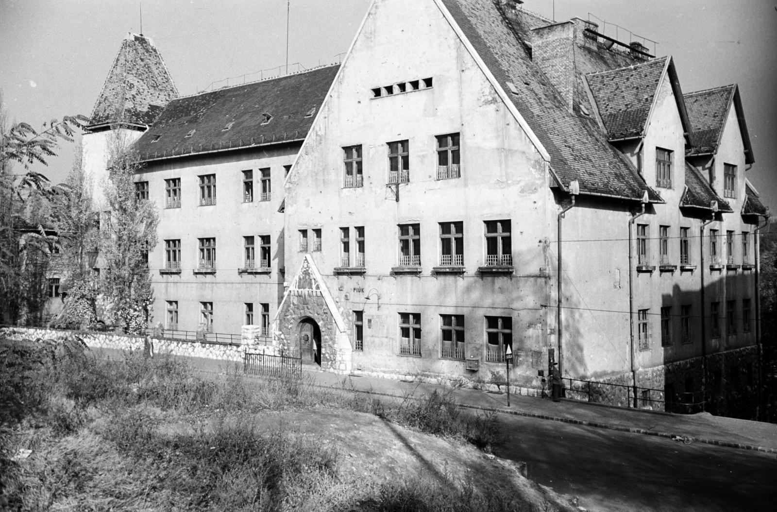 Magyarország, Budapest XII., Városmajor utcai (később Kós Károly) Általános Iskola., 1961, Hegyvidéki Helytörténeti Gyűjtemény, iskola, Budapest, Fortepan #290364