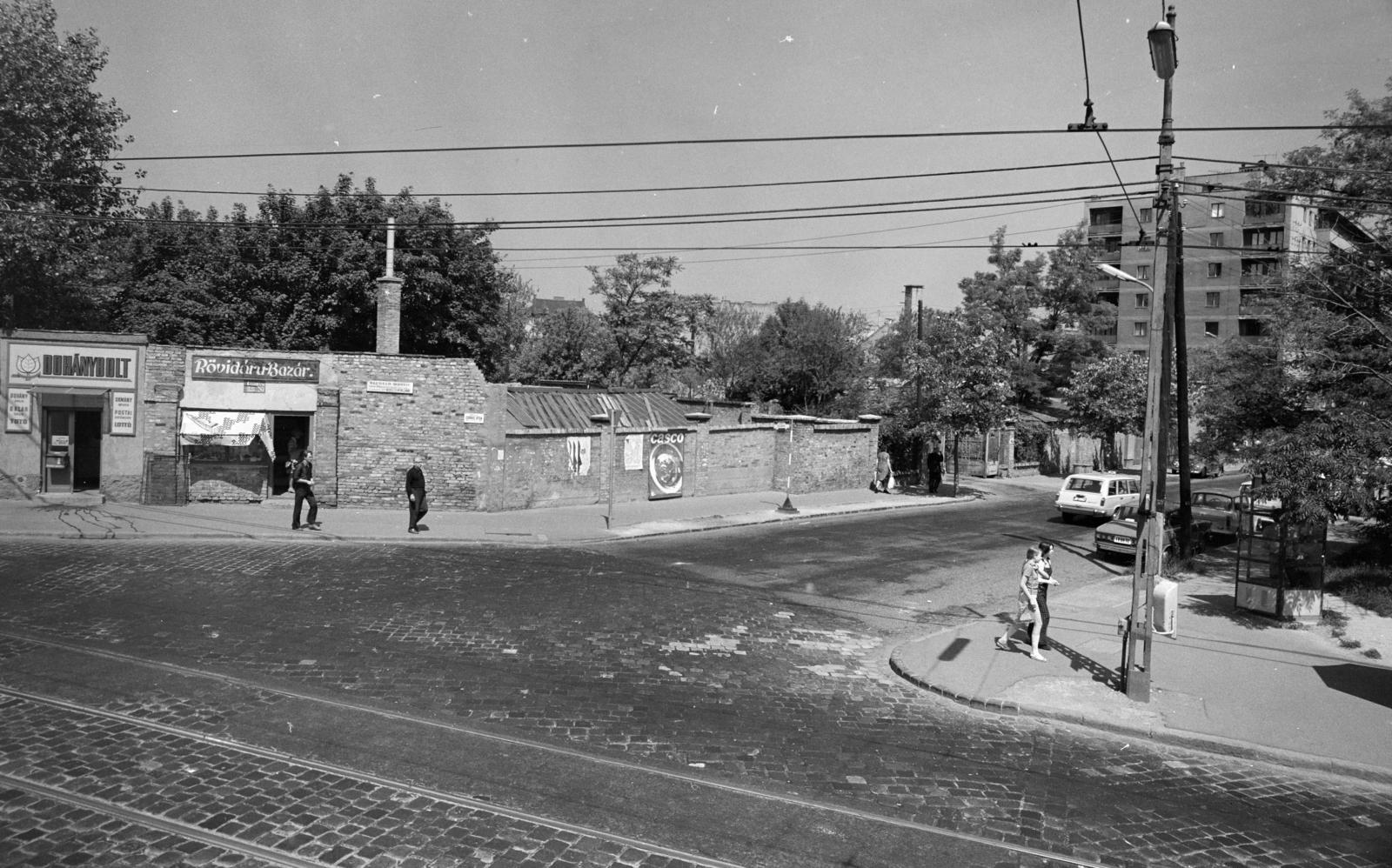 Magyarország, Budapest XII., Alkotás utca - Csörsz utca kereszteződése., 1971, Hegyvidéki Helytörténeti Gyűjtemény, Budapest, Fortepan #290507