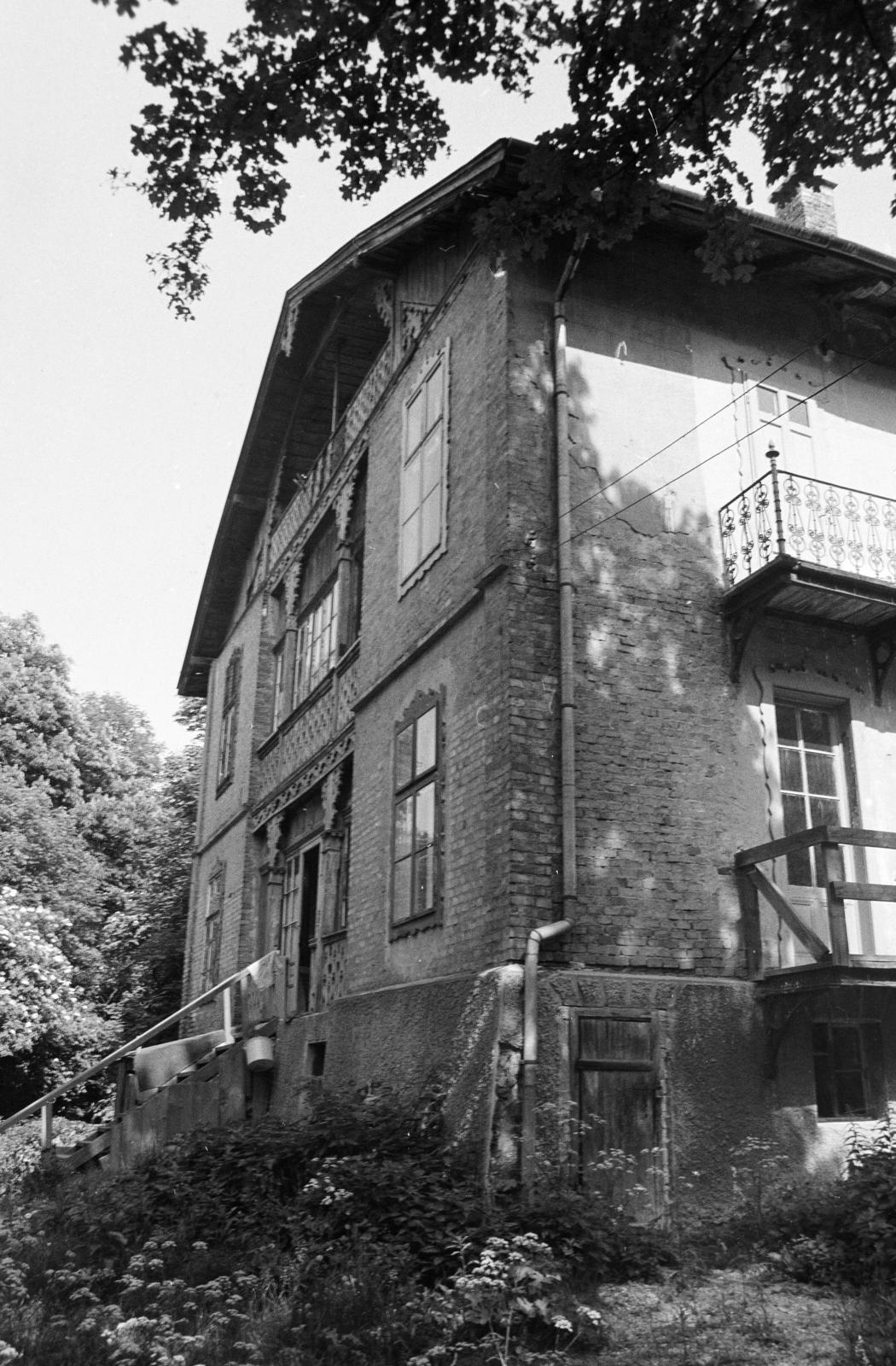 Hungary, Budapest XII., Csillag-völgy, Diogenész-falva, Csillagvölgyi út 2., az egykori „Szép Svájciné” fogadó épülete., 1966, Hegyvidéki Helytörténeti Gyűjtemény, Budapest, Fortepan #290627