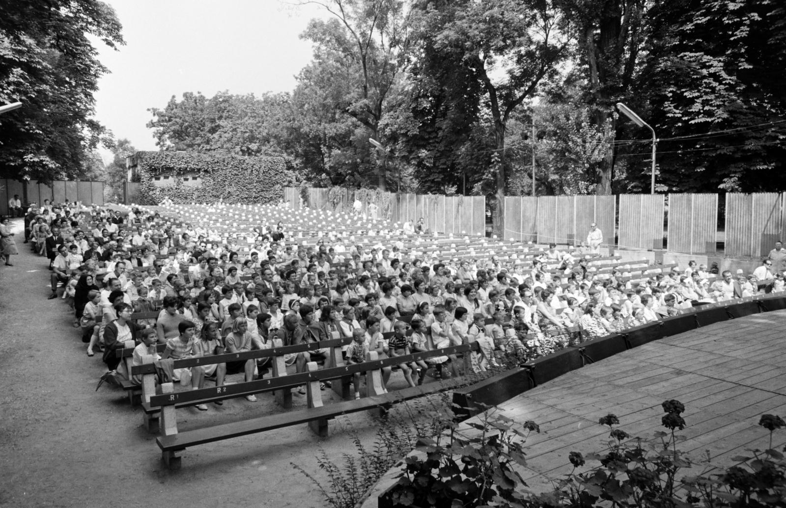 Hungary, Budapest XII., Városmajori Szabadtéri Színpad., 1966, Hegyvidéki Helytörténeti Gyűjtemény, Budapest, Fortepan #290671