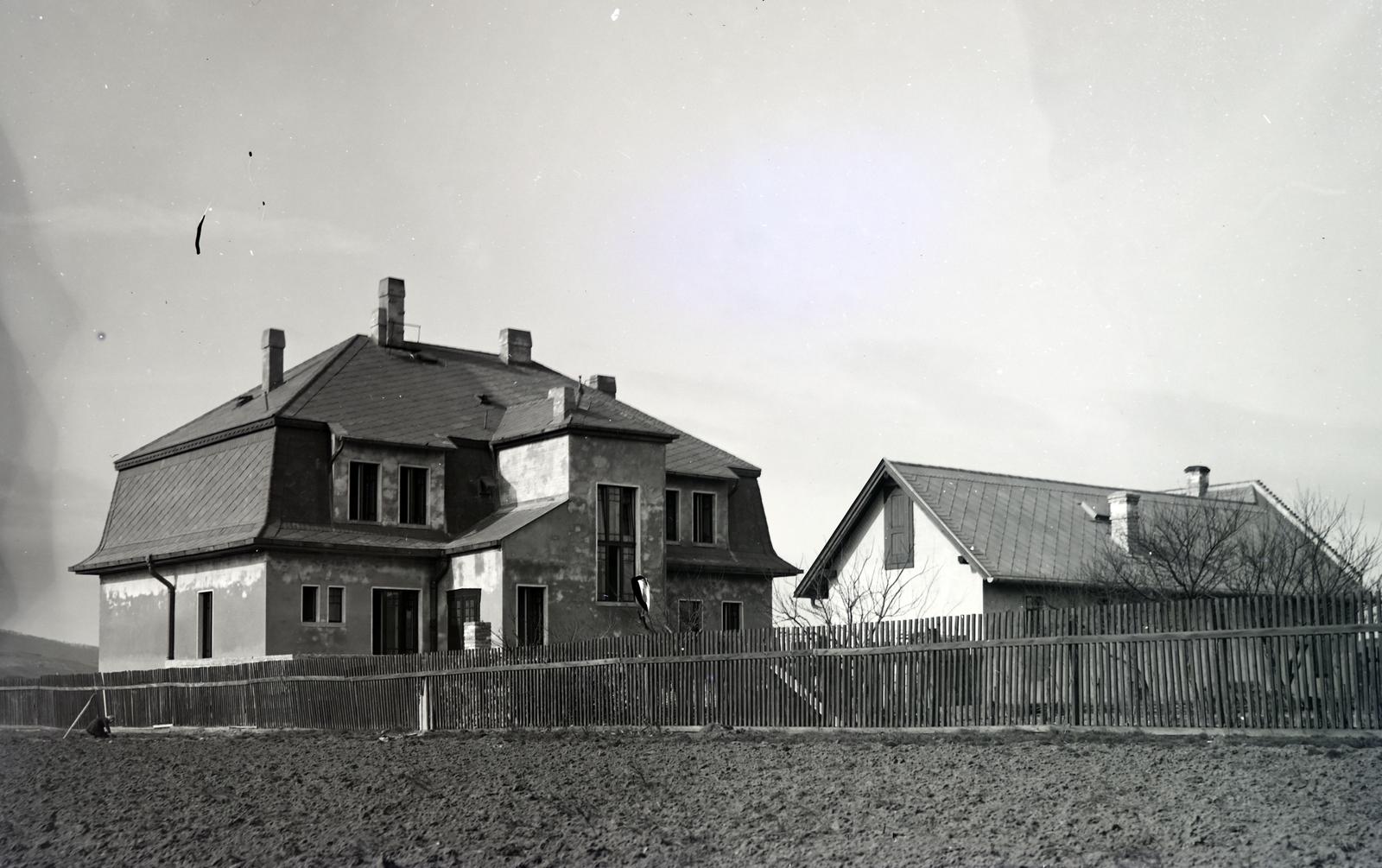1922, Hodosi Róbert, léckerítés, lakóház, Fortepan #291144