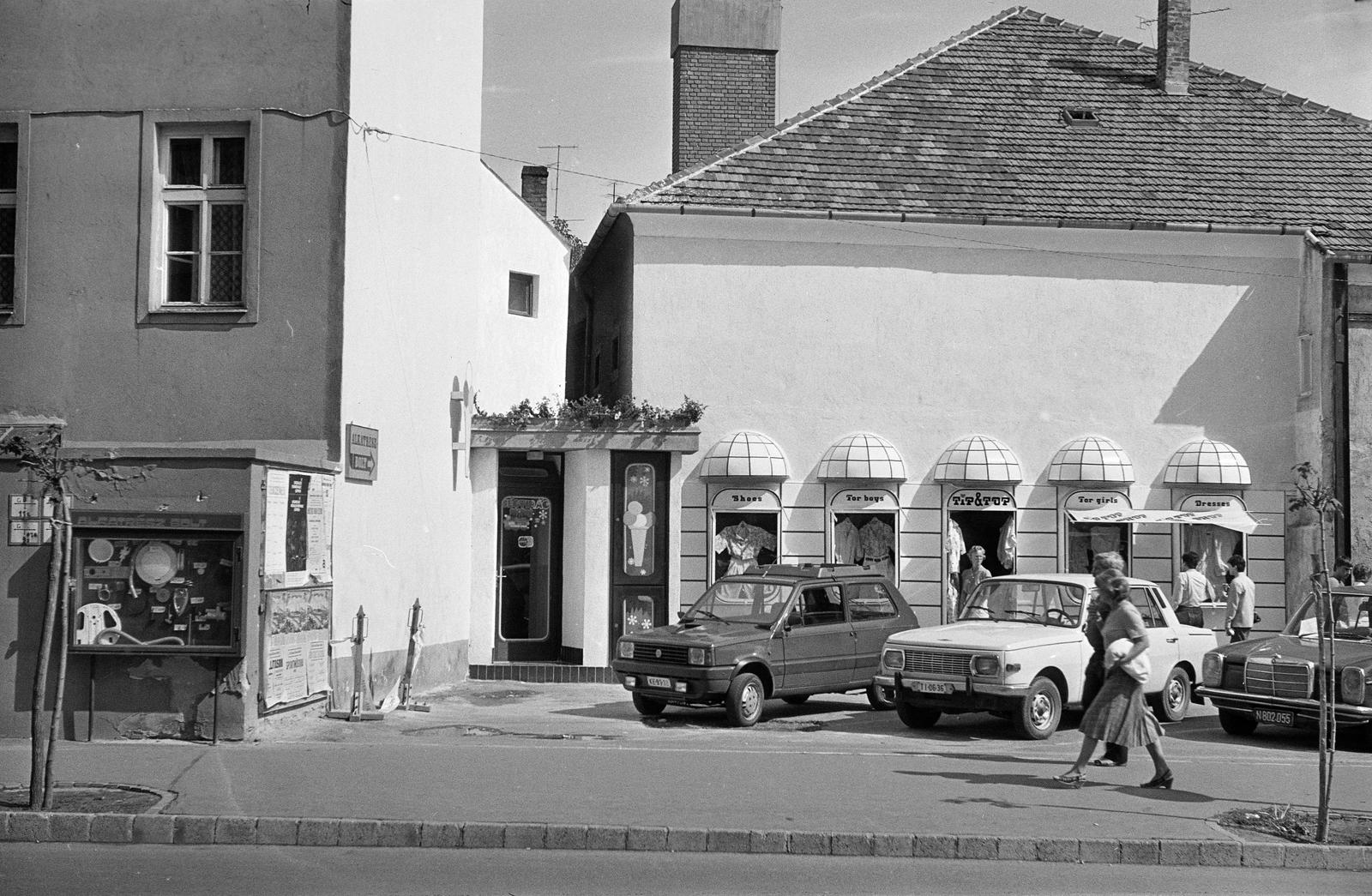 1987, Szerényi Gábor, Wartburg-márka, Mercedes-márka, Fortepan #291290