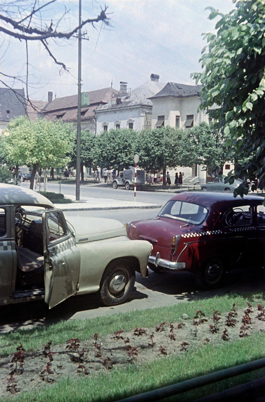 Románia,Erdély, Nagybánya, Piața Libertății., 1962, Kovács Gyöngyi, Fortepan #291467