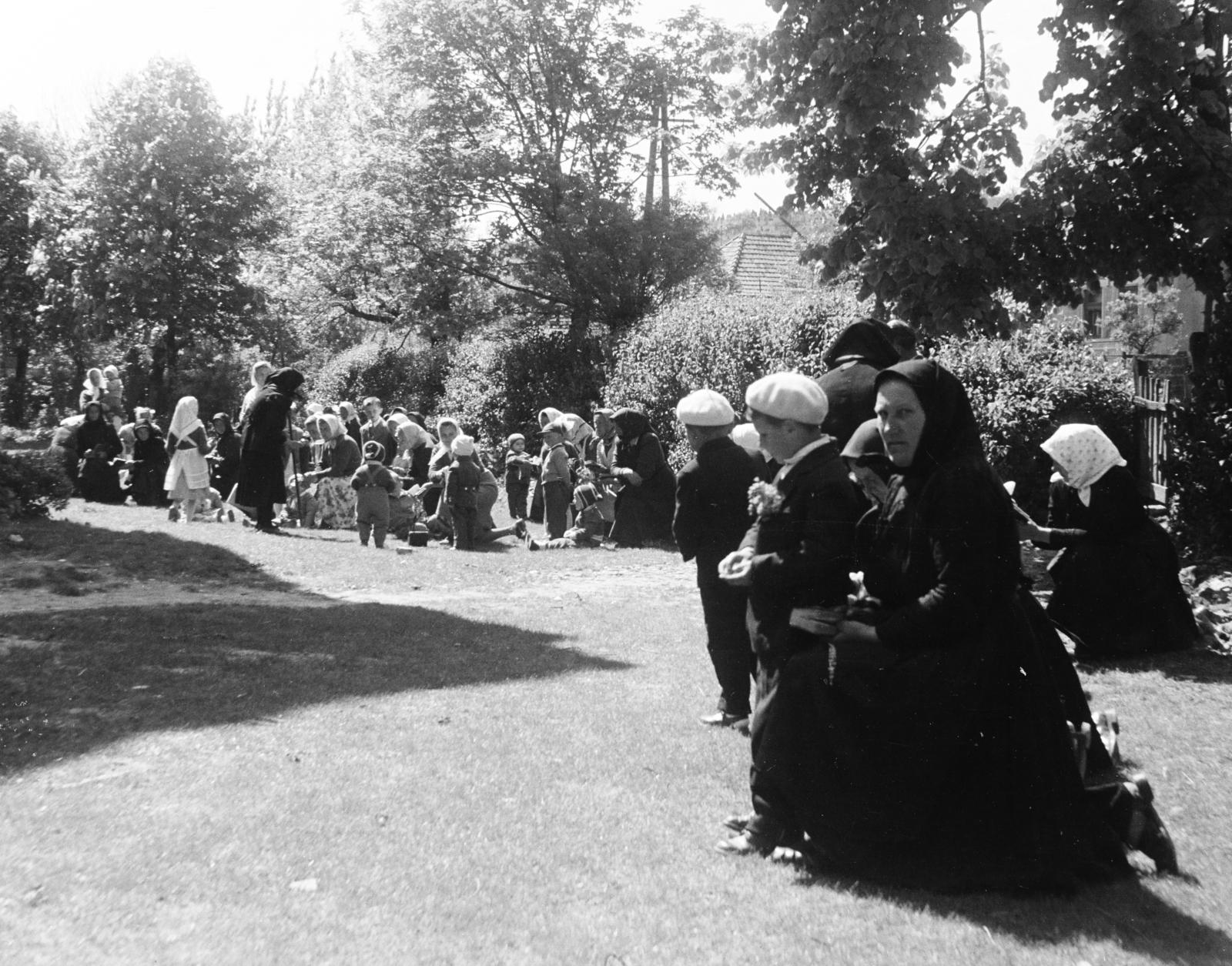 1968, Kovács Gyöngyi, zarándoklat, Fortepan #291489