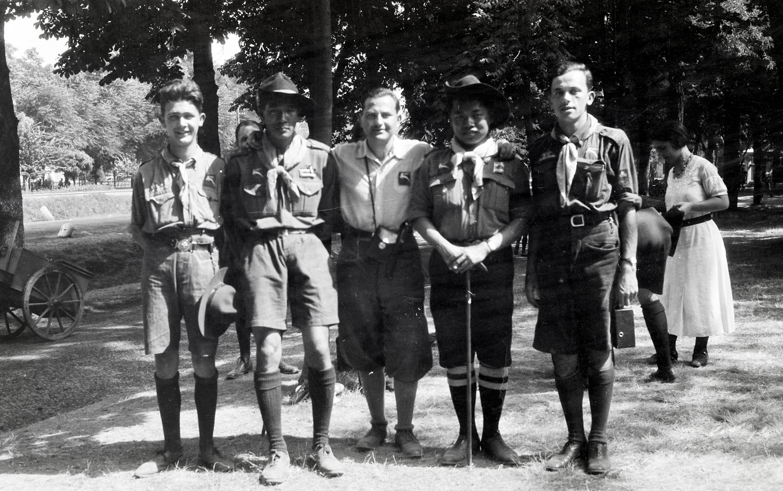 Hungary, Gödöllő, 4. Nemzetközi Cserkész Világtalálkozó (Jamboree)., 1933, Nagy Emese, jamboree, scouting, Fortepan #291721