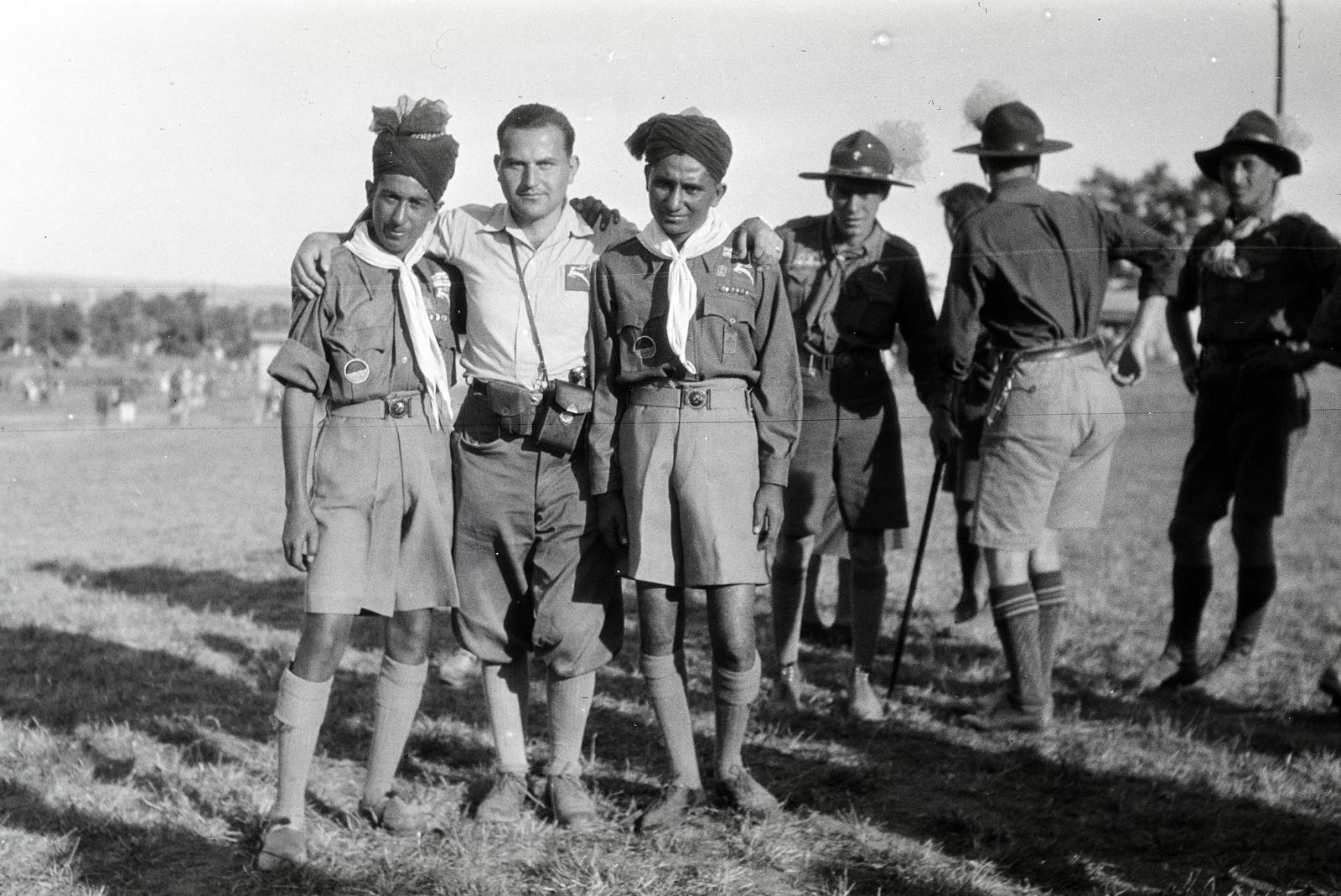 Magyarország, Gödöllő, 4. Nemzetközi Cserkész Világtalálkozó (Jamboree)., 1933, Nagy Emese, cserkész, Fortepan #291726