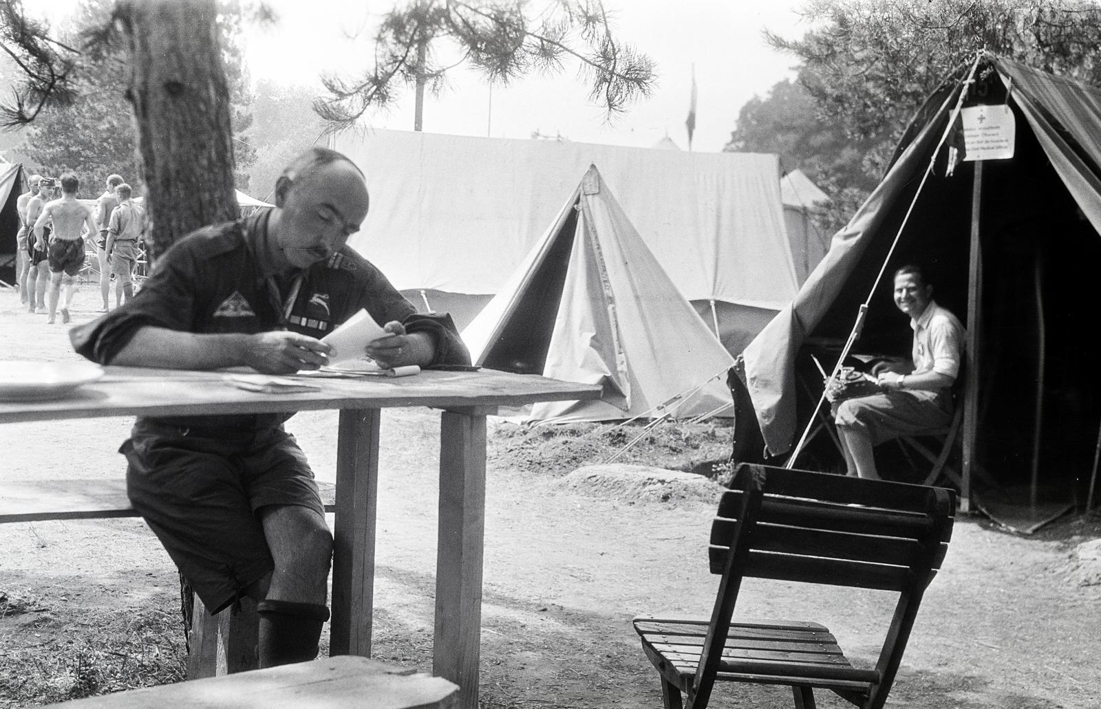 Magyarország, Gödöllő, 4. Nemzetközi Cserkész Világtalálkozó (Jamboree)., 1933, Nagy Emese, dzsembori, cserkész, Fortepan #291728