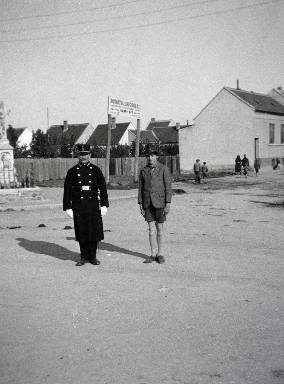 Magyarország, Szombathely, Zanati út, jobbra a Vépi út., 1936, Nagy Emese, Fortepan #291866