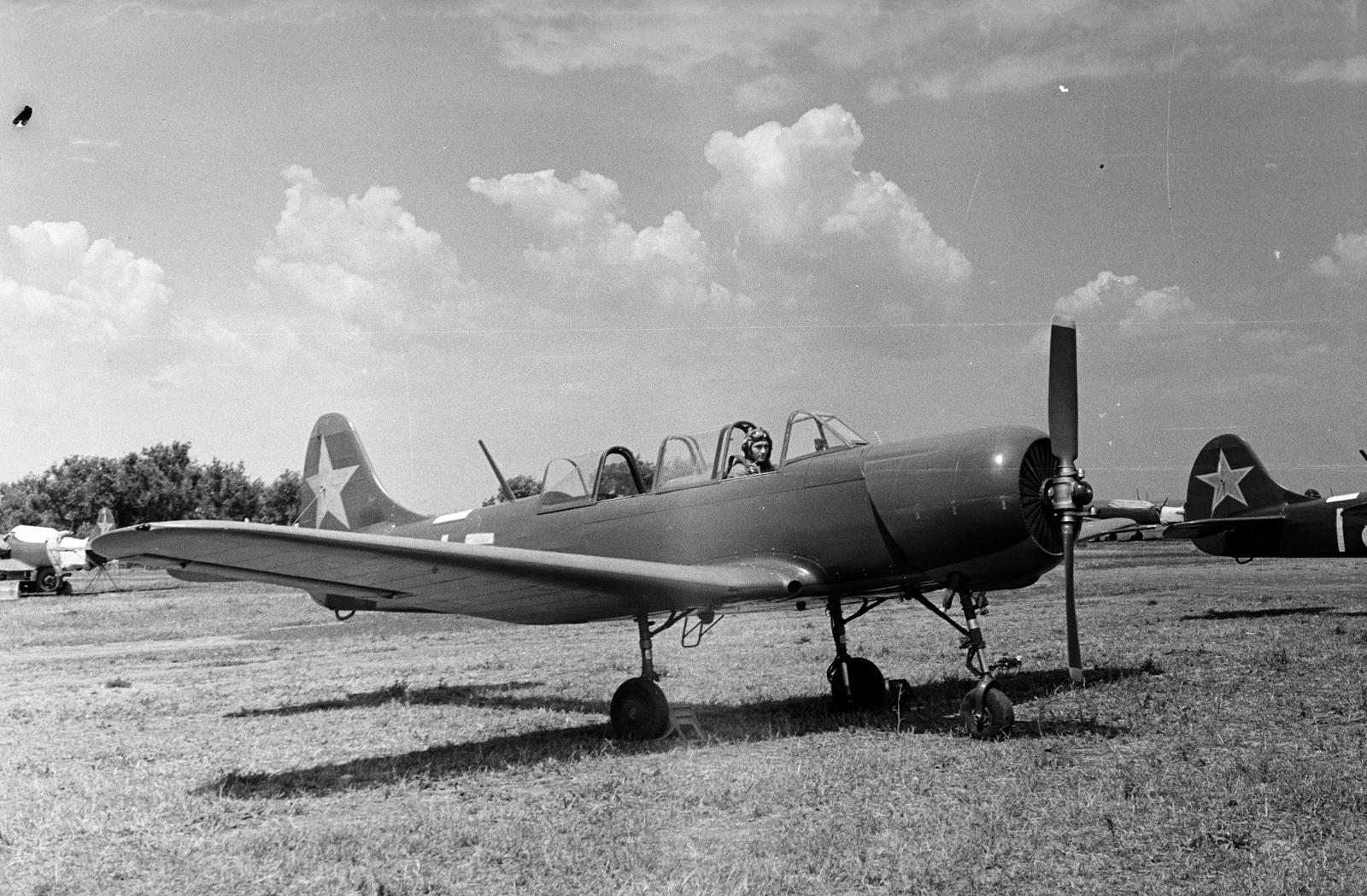 1962, Dusik, airplane, propeller, Fortepan #291942