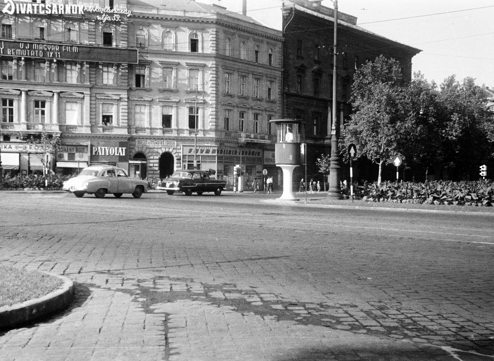 Hungary, Budapest VI., Oktogon (Novemer 7. tér)., 1958, Dusik, Budapest, Fortepan #292152