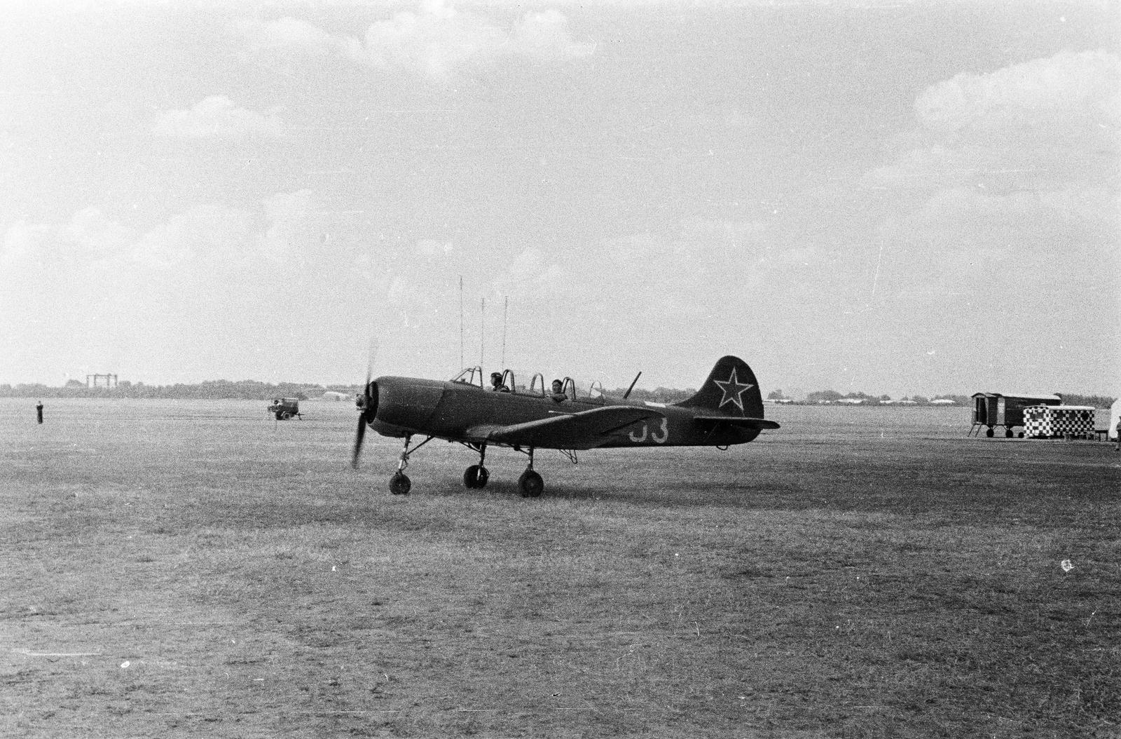 1962, Dusik, airplane, Fortepan #292214