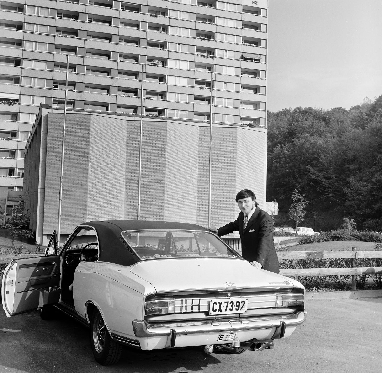 1974, Gyurkó Zsolt, number plate, Fortepan #292297