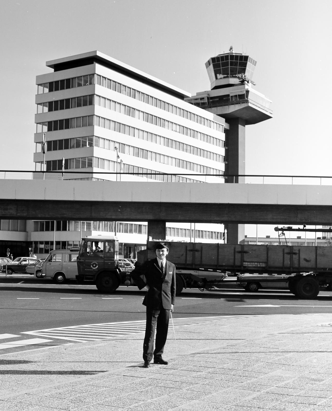 Netherlands, Amsterdam, Schiphol repülőtér., 1974, Gyurkó Zsolt, Fortepan #292308
