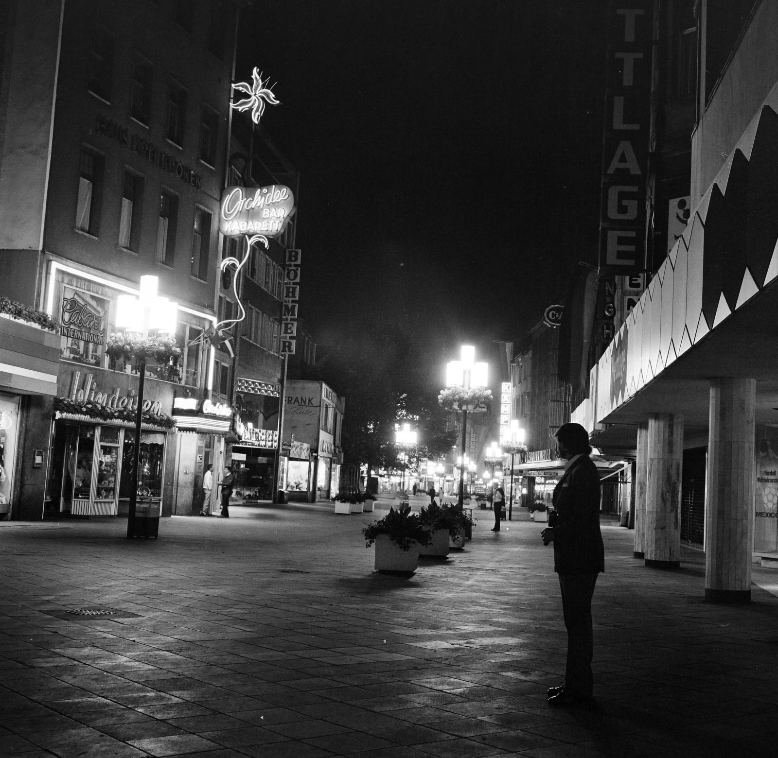 Germany, Köln, Schildergasse., 1970, Gyurkó Zsolt, Fortepan #292337