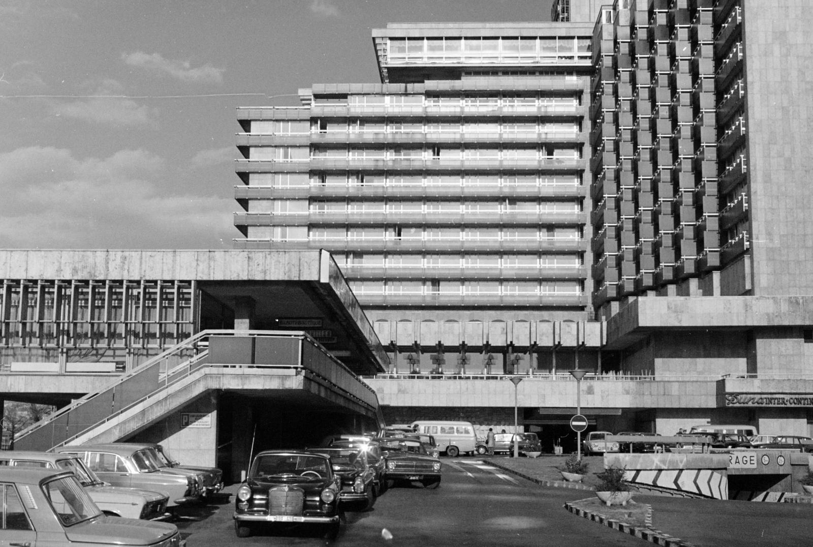 1975, Inkey Tibor, car park, Fortepan #292403