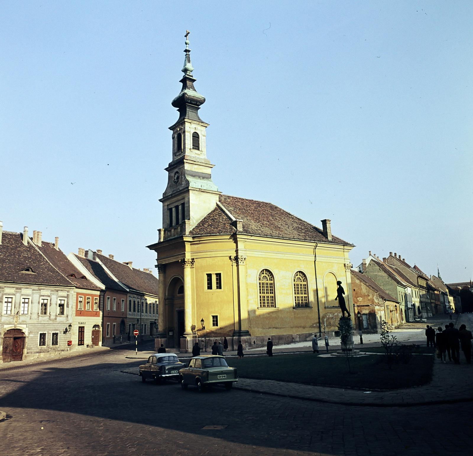 1967, Inkey Tibor, church, colorful, Fortepan #292713