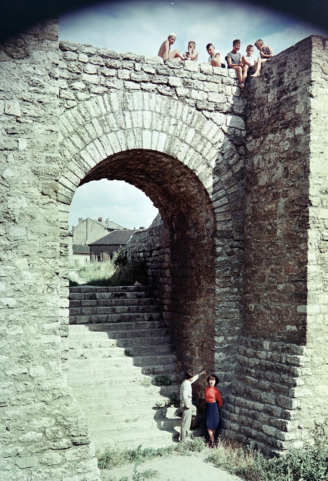 Magyarország, Óbuda, Budapest III., katonavárosi amfiteátrum., 1963, Inkey Tibor, Budapest, Fortepan #292820
