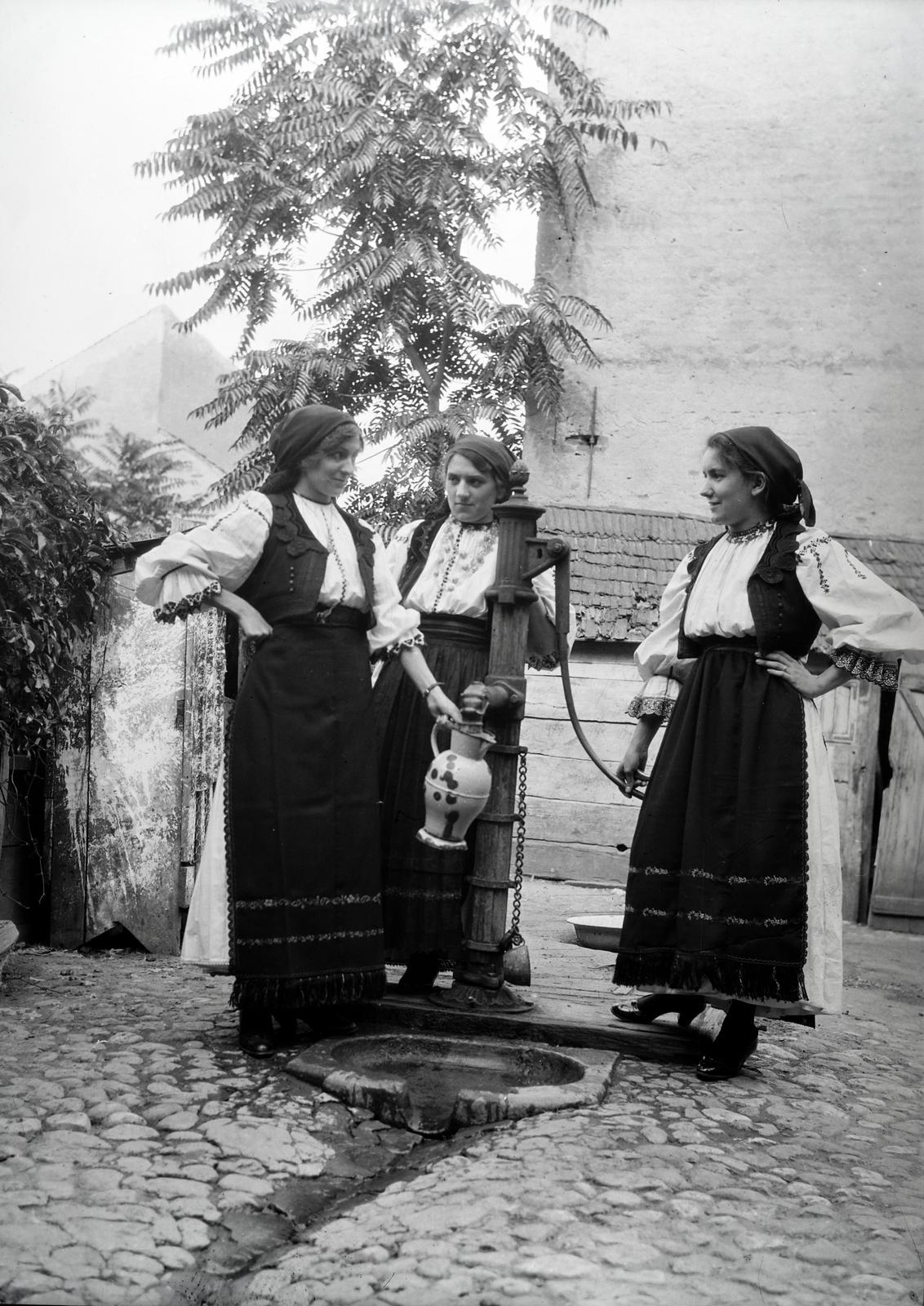 1920, Kenderessy Tibor, folk costume, Fortepan #292926