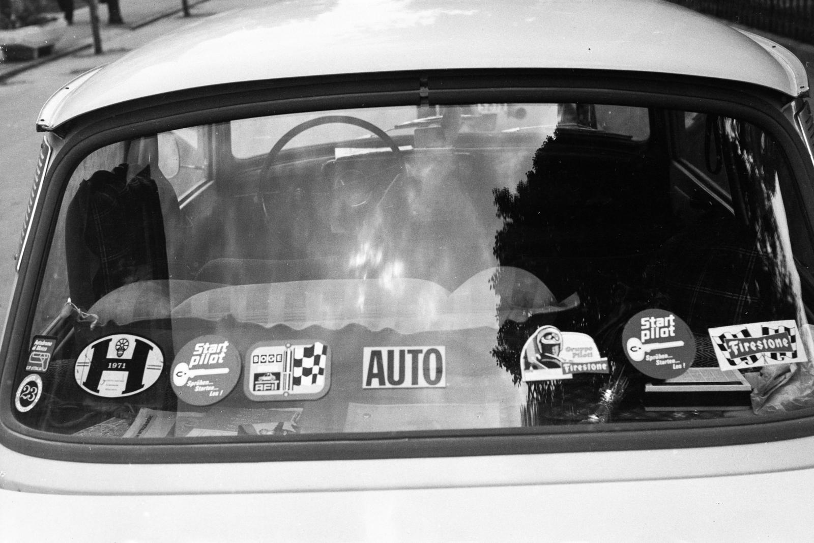 1973, Kenderessy Tibor, matrica, Fortepan #293039