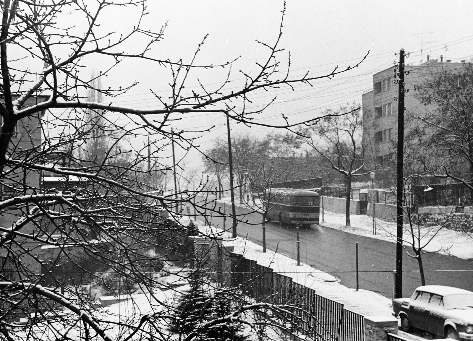 Magyarország, Budapest XI., Hegyalja út, kilátás a 88-as számú házból., 1976, Mezei Attila, Léczfalvi, Budapest, Fortepan #293220