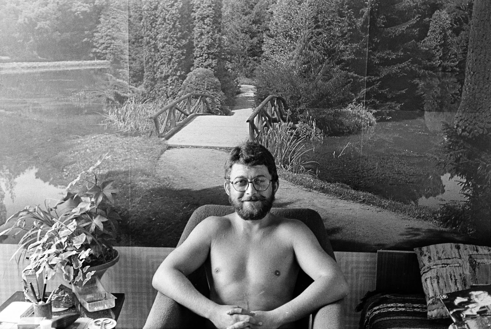 1980, Mezei Attila, Best of, wallpaper, portrait, Fortepan #293324