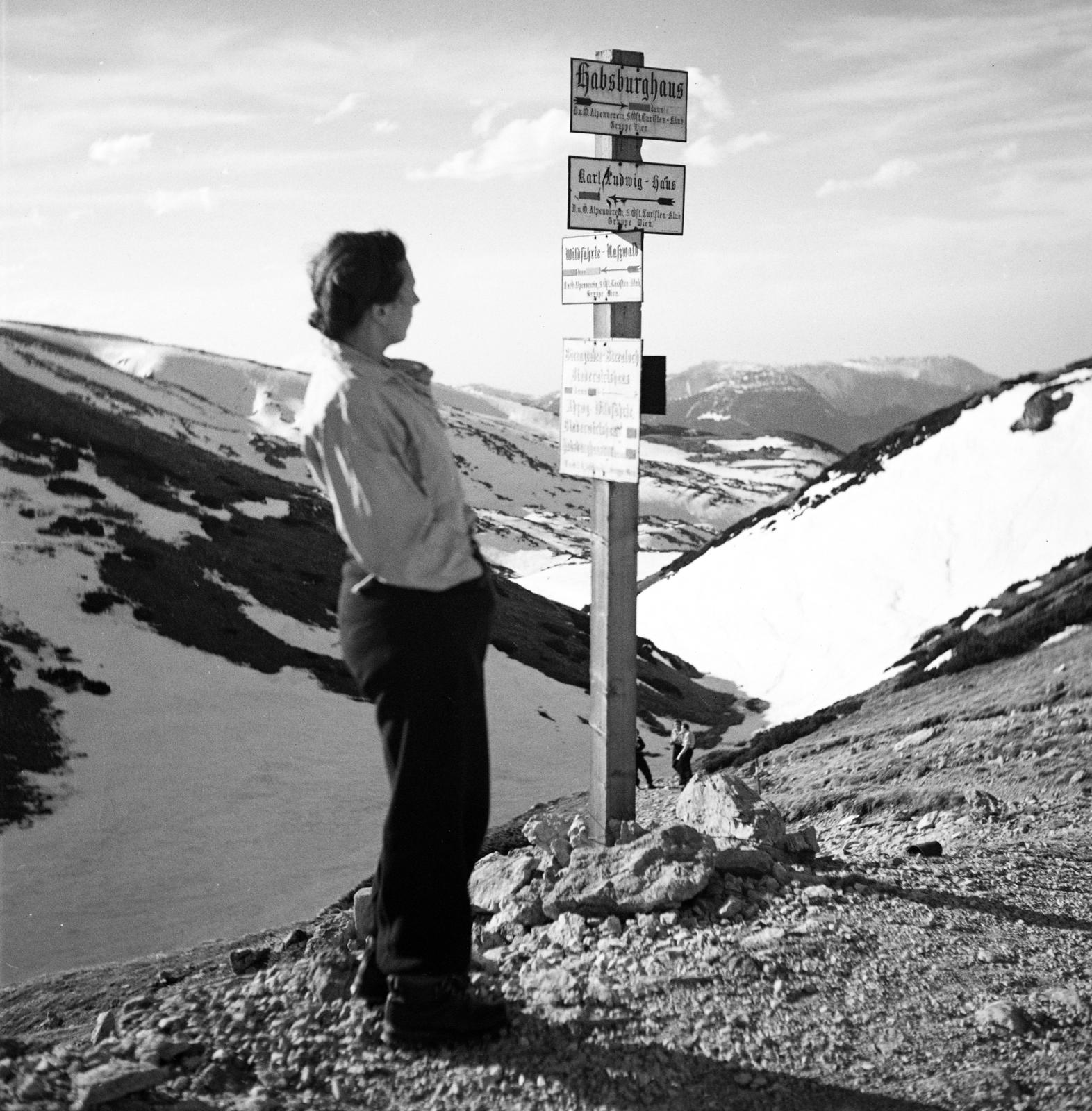 Austria, Rax Mountains, 1936, Akácos Sándor, Fortepan #293619