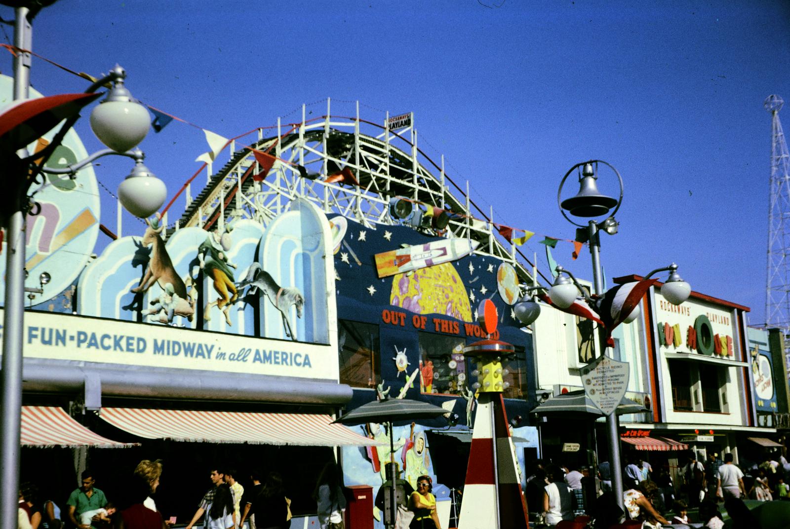 Amerikai Egyesült Államok, New York, Queens, Rockaway Beach, Rockaways' Playland (vidámpark)., 1966, Fortepan/Album089, Fortepan #293760