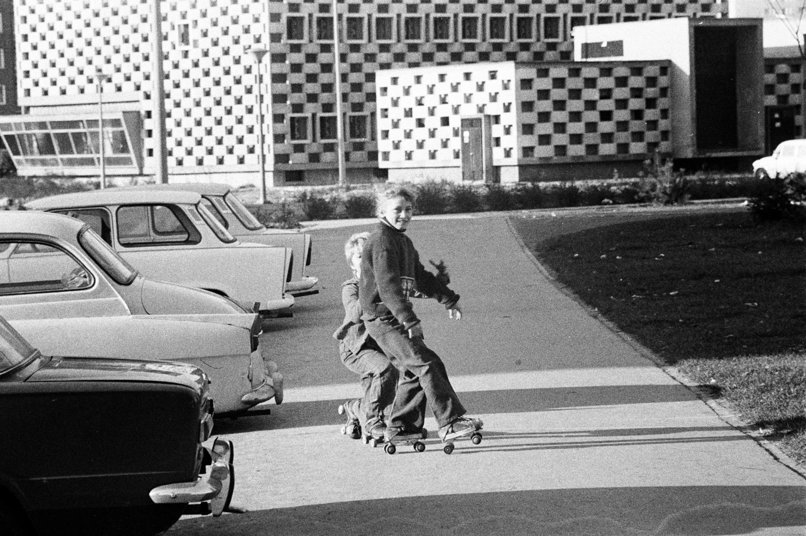 1980, Budaházi László, görkorcsolya, Fortepan #293905