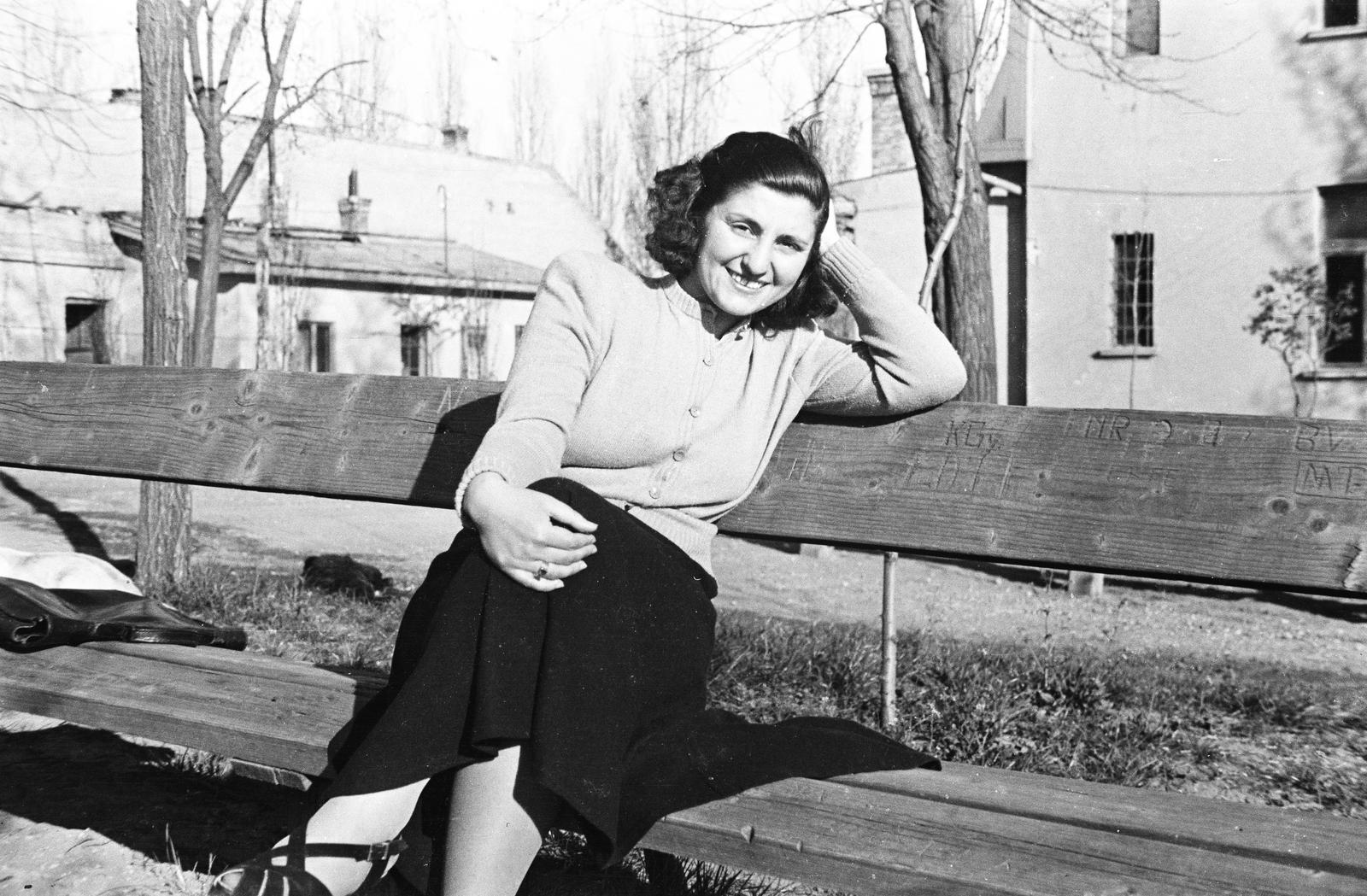 1955, Hámori Gyula, Fortepan #294005