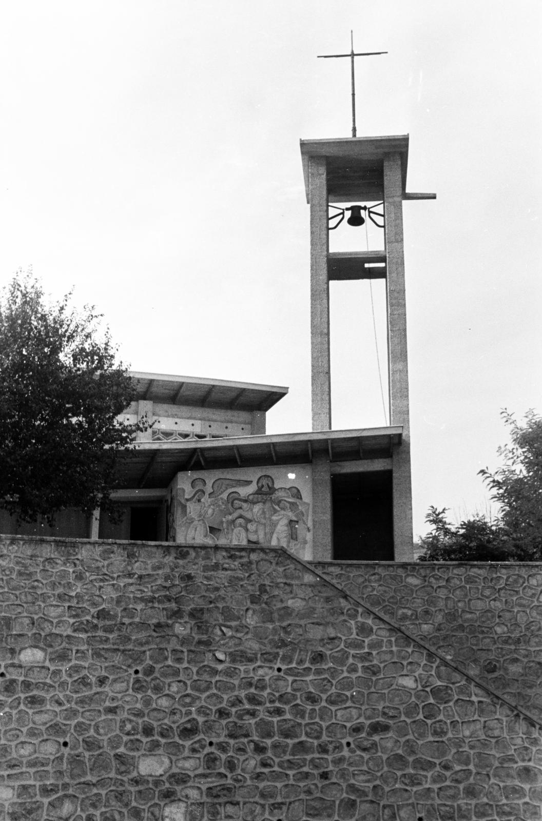 1959, Varga Péter, fresco, yoke, Fortepan #294398
