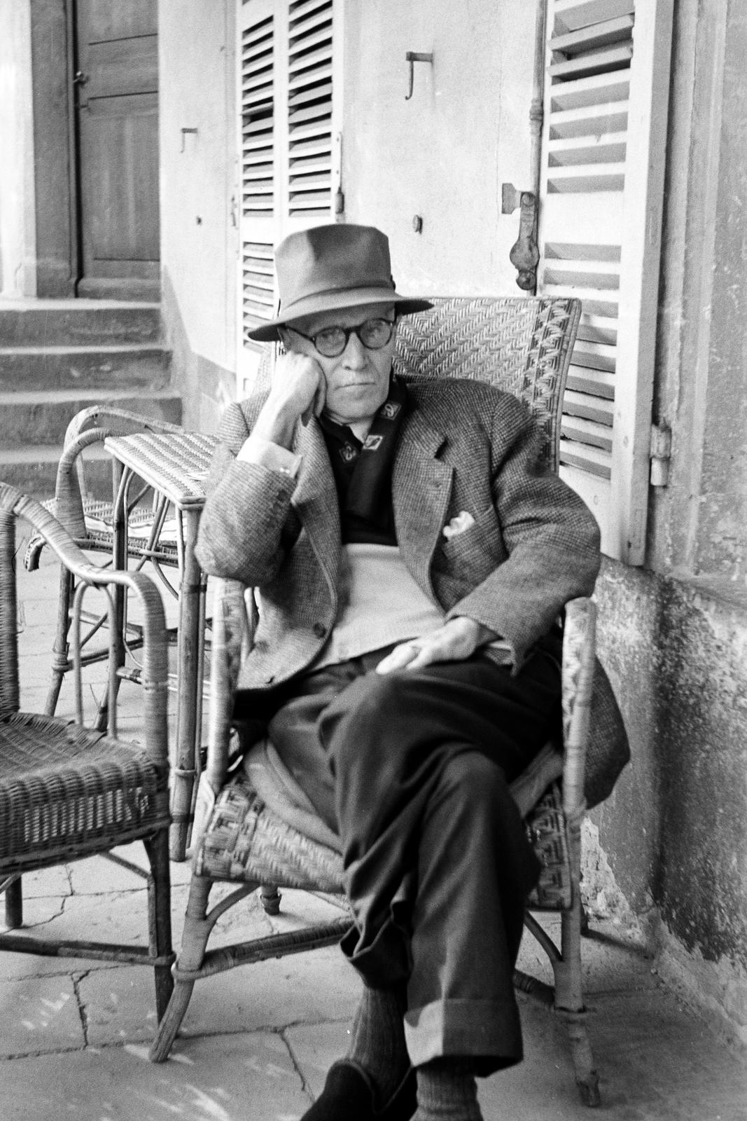 1961, Varga Péter, kalap, fejtámasztás, Fortepan #294455