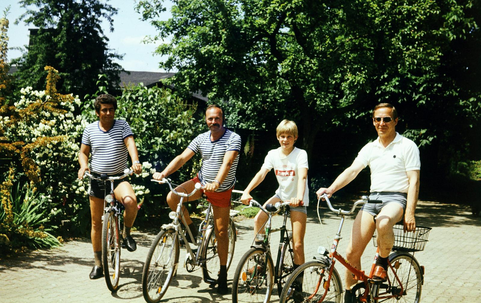 1977, Sári Katalin, bicycle, Fortepan #294524