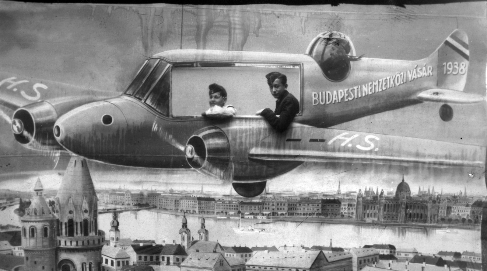 1938, Gál László, international fair, Fortepan #29455