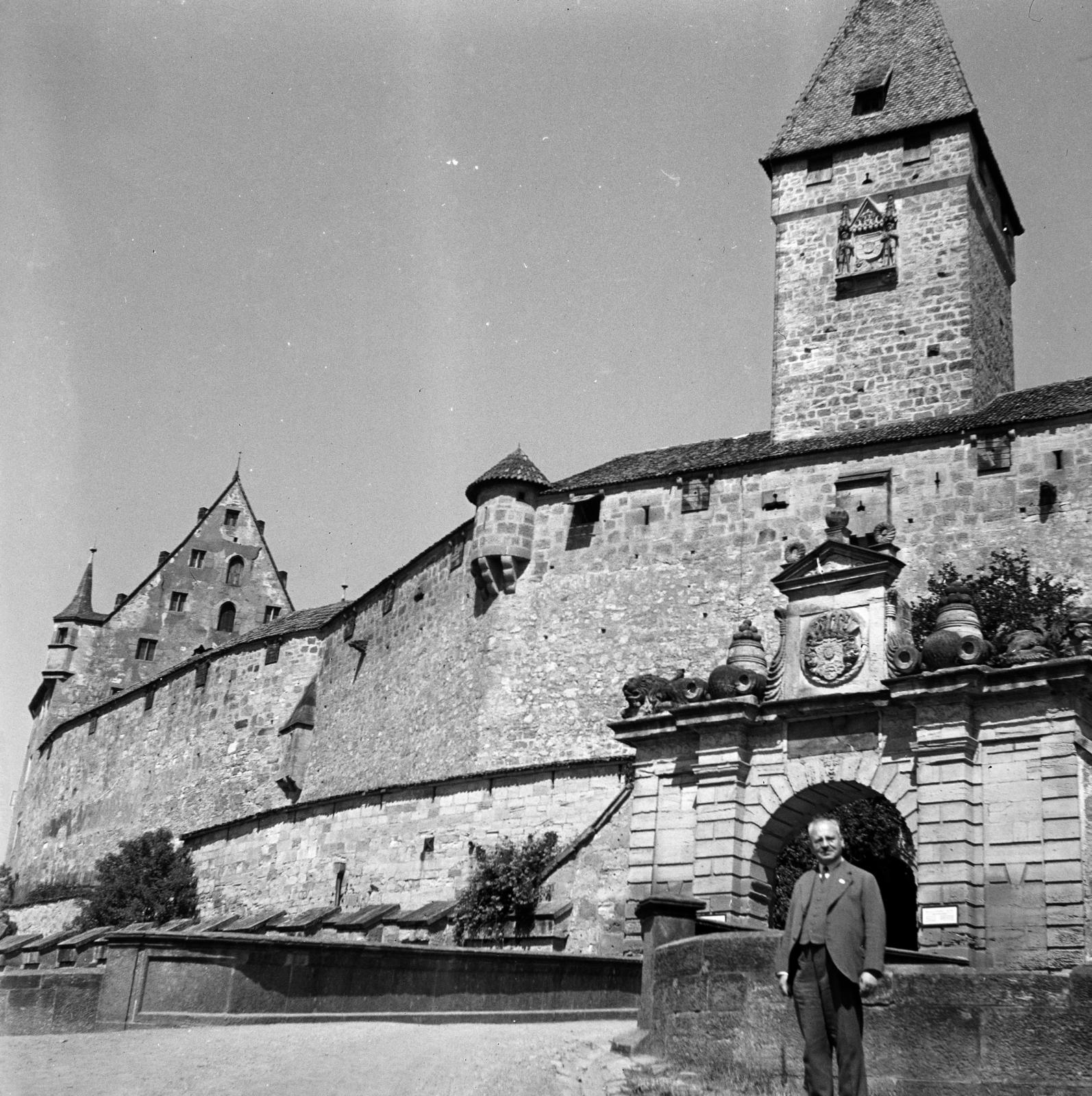 Germany, Fellegvár (Veste Coburg)., 1937, Urbánné dr. Lux Judit, Fortepan #294652