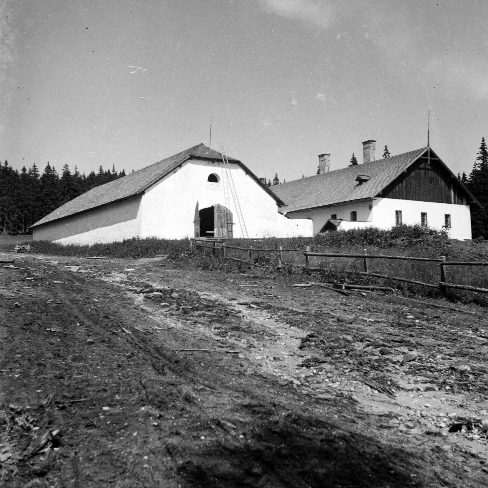 1929, Urbánné dr. Lux Judit, Lux Gyula, falu, épület, Fortepan #294677