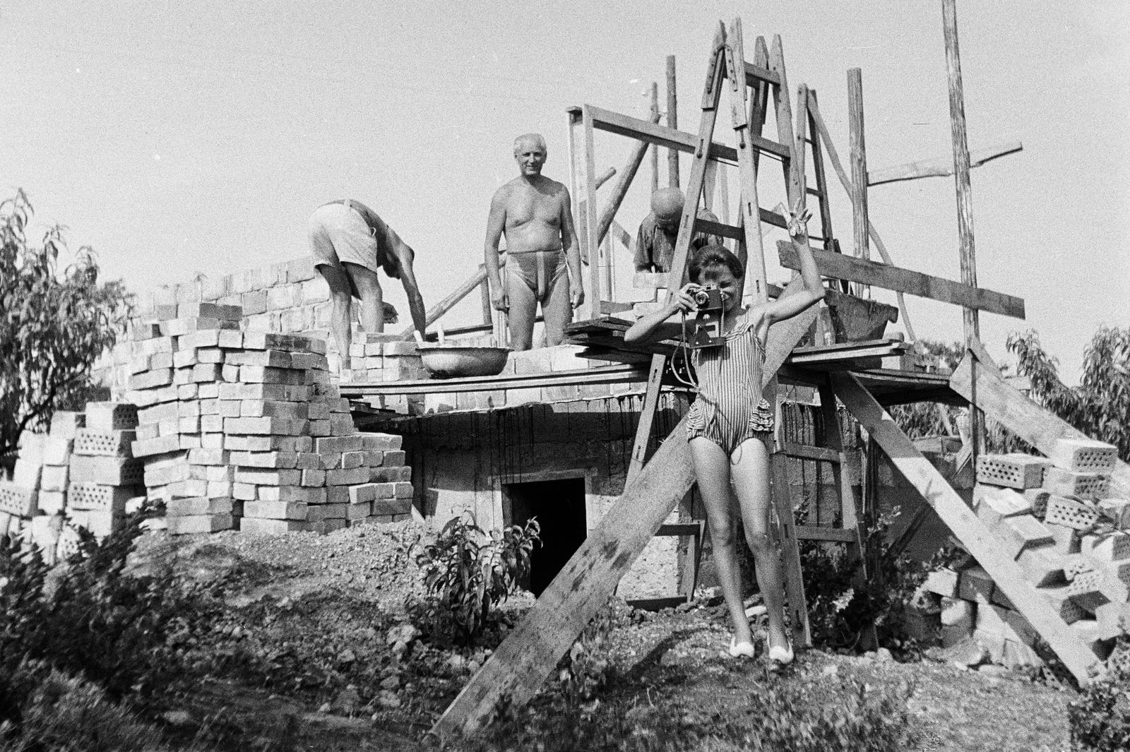 1963, Szilágyi Lajosné, Fortepan #294852