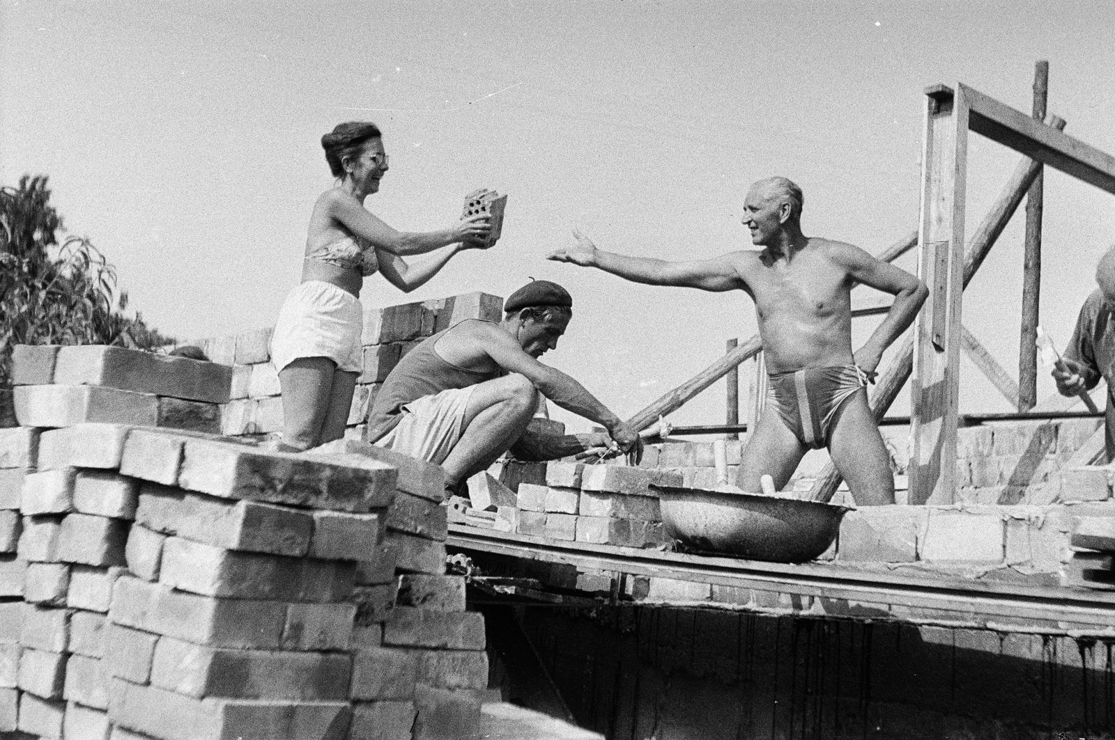 1963, Szilágyi Lajosné, Fortepan #294854