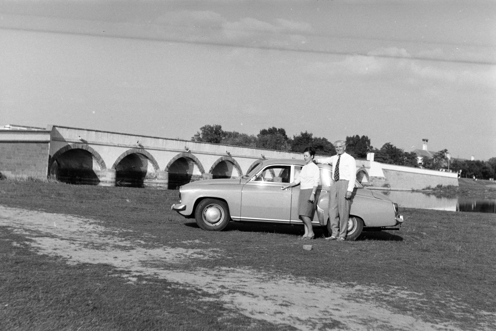 1966, Szilágyi Lajosné, Wartburg-brand, Fortepan #294890